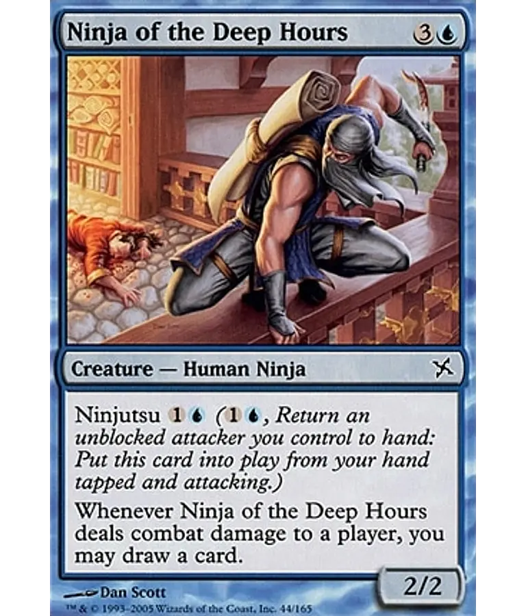 Ninja of the Deep Hours - Betrayers of Kamigawa (español)