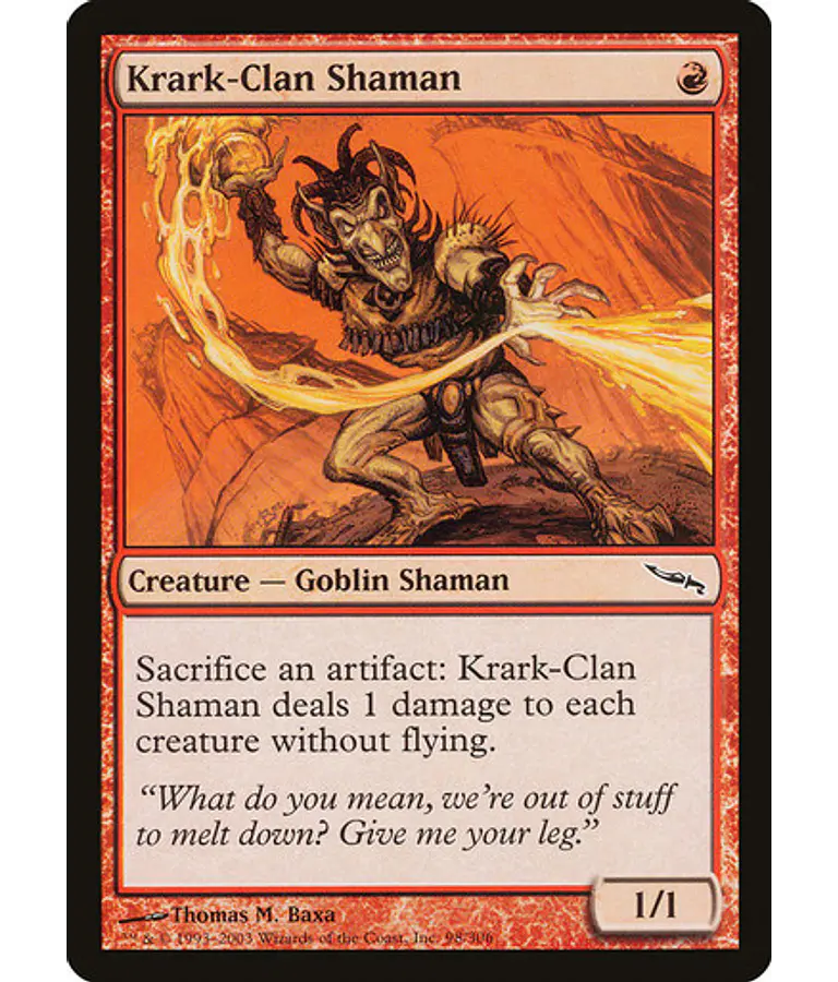 Krark-Clan Shaman - Mirrodin (español)