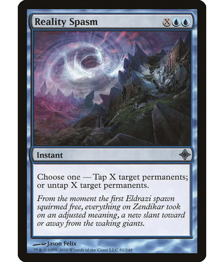 Reality Spasm - Rise of the Eldrazi (español)