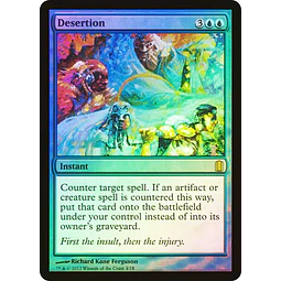 Desertion (Foil) - Commander's Arsenal (inglés)