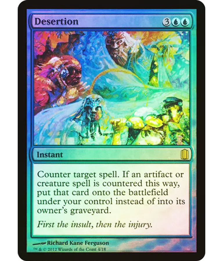 Desertion (Foil) - Commander's Arsenal (inglés)