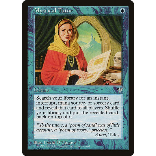 Mystical Tutor - Mirage (inglés)