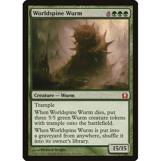 Worldspine Wurm - Return to Ravnica (español)