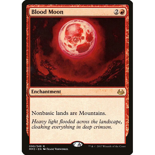 Blood Moon - Modern Masters 2017 (inglés)