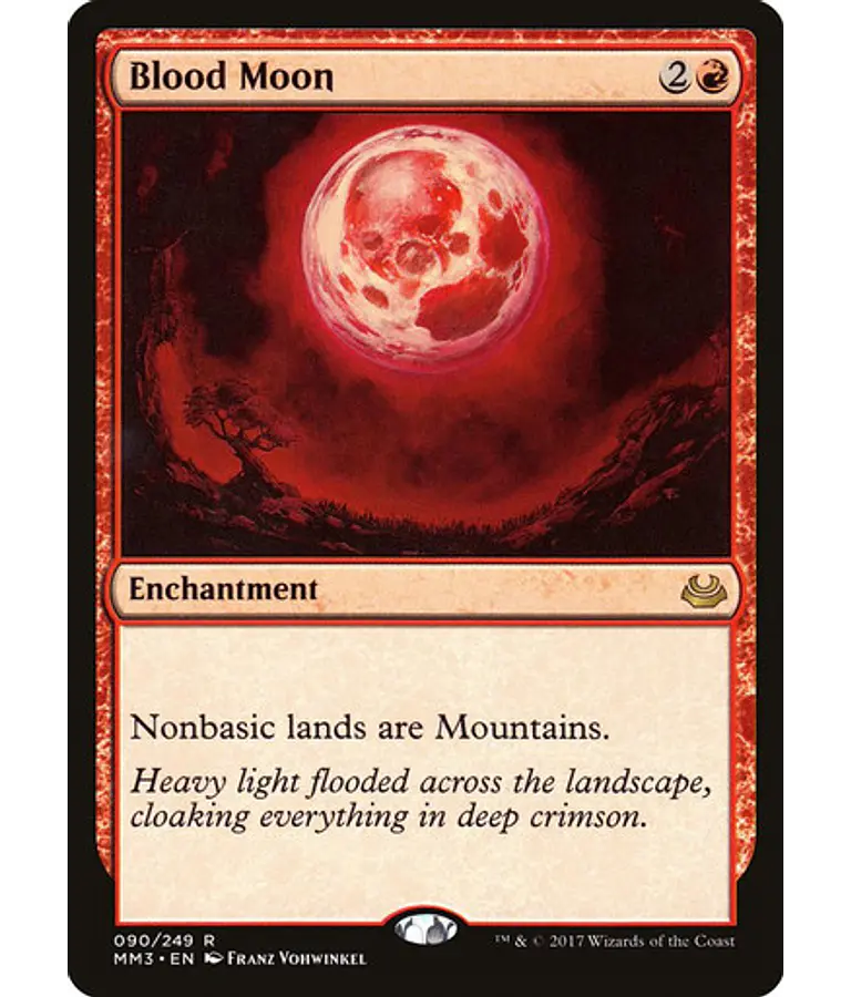 Blood Moon - Modern Masters 2017 (inglés)
