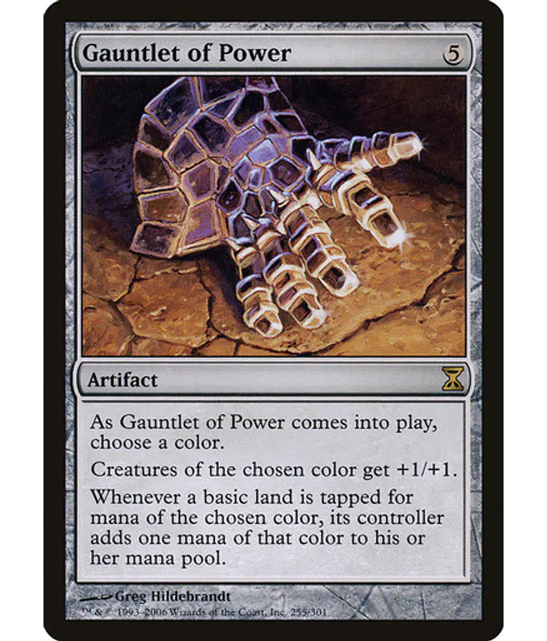 Gauntlet of Power - Time Spiral (español)
