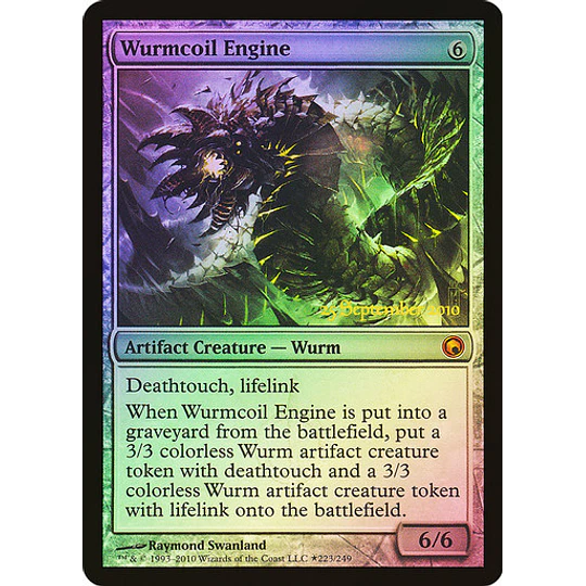 Wurmcoil Engine (Prerelease Foil) - Promotional (inglés)