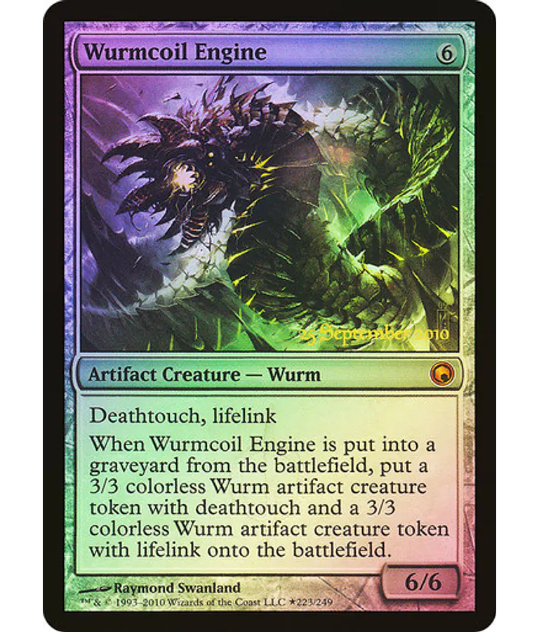 Wurmcoil Engine (Prerelease Foil) - Promotional (inglés)
