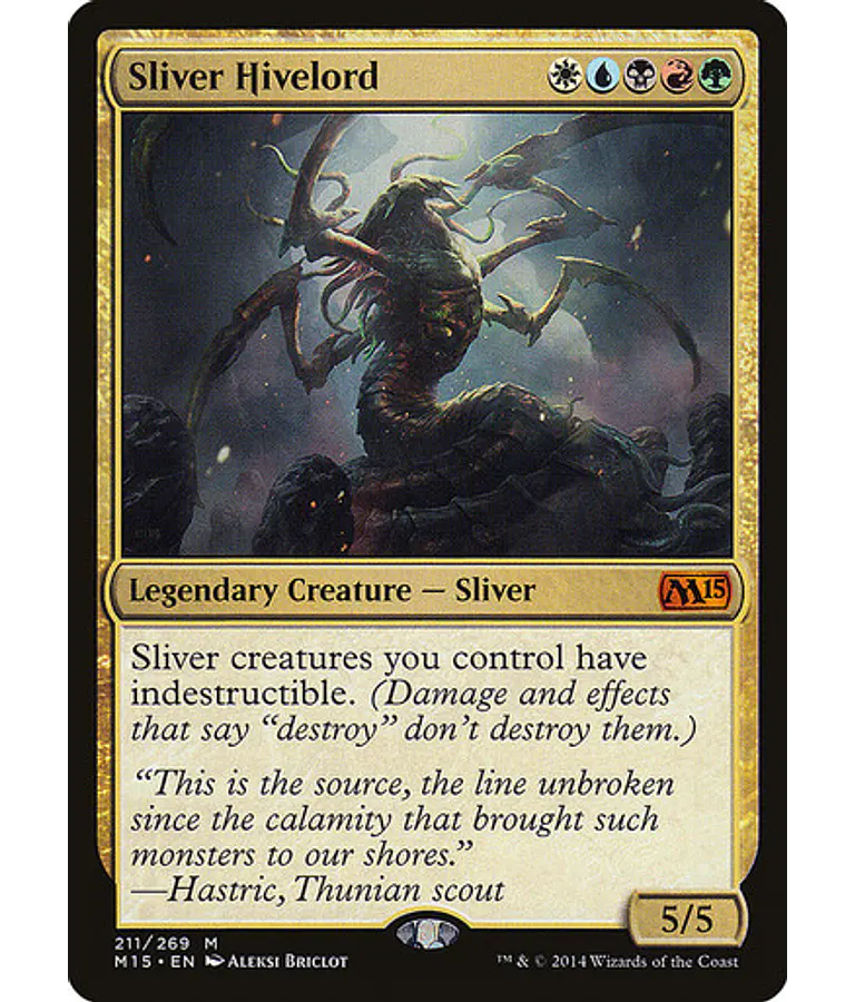 Sliver Hivelord - 2015 Core Set (inglés)