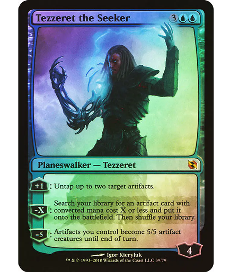 Tezzeret the Seeker (Foil) - Duel Decks: Elspeth Vs. Tezzeret (inglés)