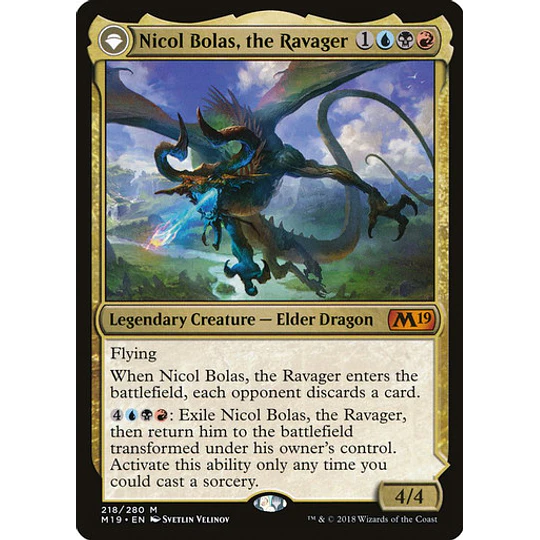 Nicol Bolas, the Ravager - Core Set 2019 (español)