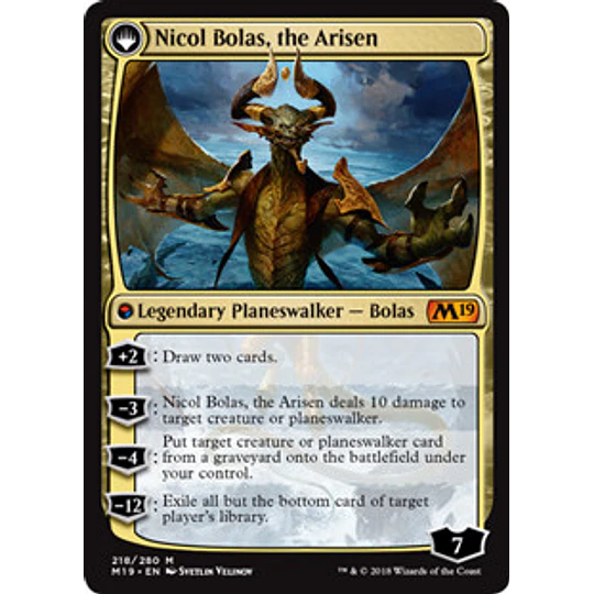 Nicol Bolas, the Ravager - Core Set 2019 (español)