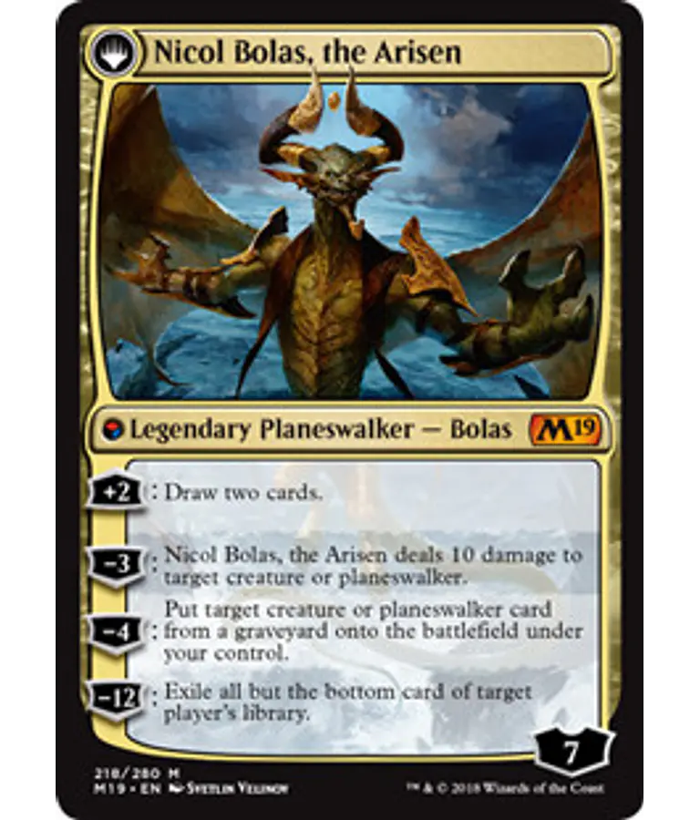 Nicol Bolas, the Ravager - Core Set 2019 (español)