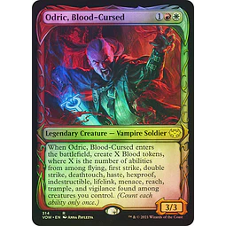 Odric, Blood-Cursed (Showcase) - Innistrad: Crimson Vow Variants Foil (ingles)