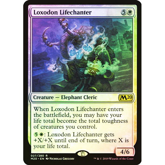 Loxodon Lifechanter - Core Set 2020 Foil (español)