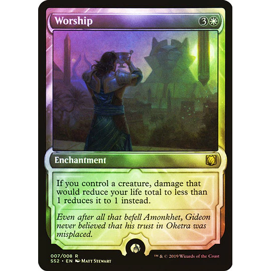 Worship - Signature Spellbook: Gideon Foil (inglés)