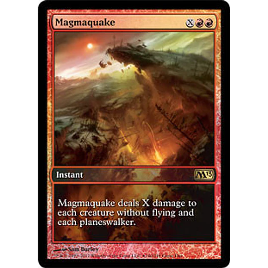 Magmaquake (Game Day Extended Art Foil) - Promotional (español)