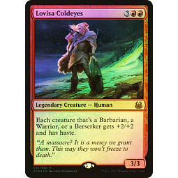 Lovisa Coldeyes (Foil) - Duel Decks: Mind Vs. Might (inglés)