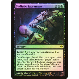 Sadistic Sacrament - Zendikar Foil (español)