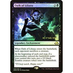 Oath of Liliana (Prerelease Foil) - Promotional (español)