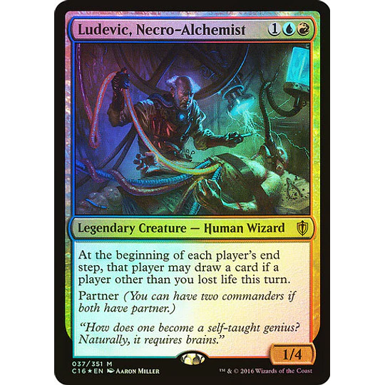Ludevic, Necro-Alchemist (Foil) - Commander 2016 (inglés)