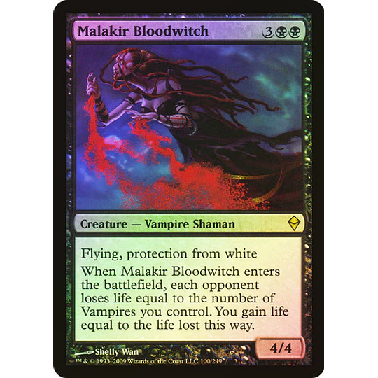 Malakir Bloodwitch - Zendikar Foil (español)
