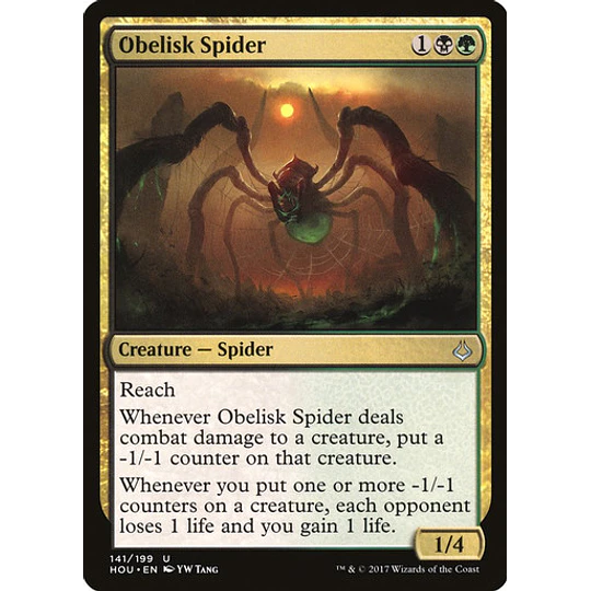 Obelisk Spider - Hour of Devastation (inglés)