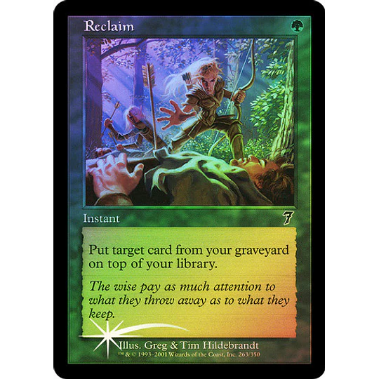 Reclaim - 7th Edition Foil (español)