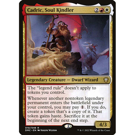 Cadric, Soul Kindler - Dominaria United Commander Decks (español)