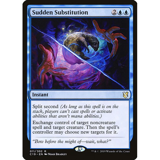 Sudden Substitution - Commander 2019 (inglés)