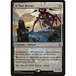 It That Betrays - Duel Decks: Zendikar Vs. Eldrazi (inglés)