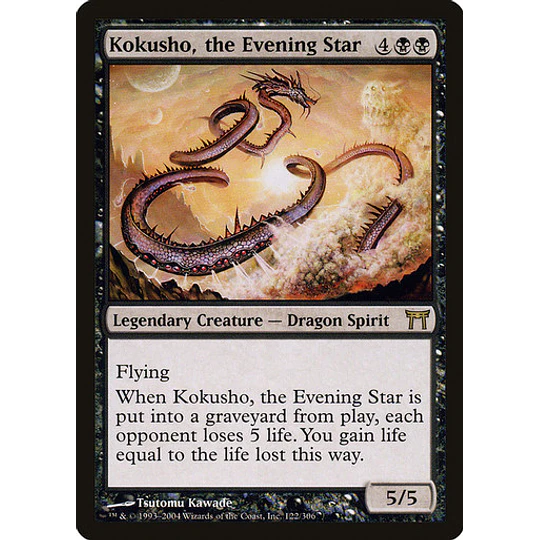 Kokusho, the Evening Star - Champions of Kamigawa (español)