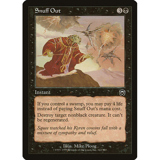 Snuff Out - Mercadian Masques (español)