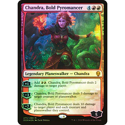 Chandra, Bold Pyromancer (Foil - Planeswalker Deck) - Dominaria (inglés)