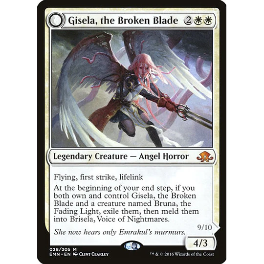 Gisela, the Broken Blade - Eldritch Moon (inglés)