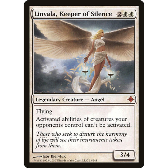 Linvala, Keeper of Silence - Rise of the Eldrazi (español)