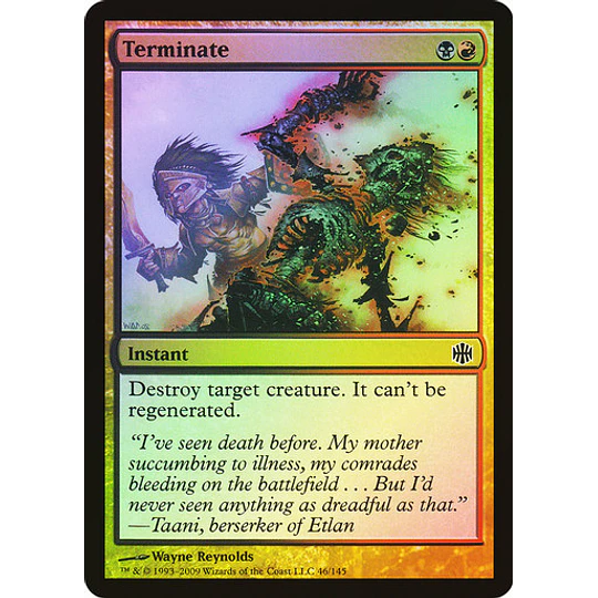 Terminate - Alara Reborn Foil (inglés)