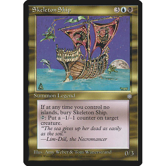 Skeleton Ship - Ice Age (español)