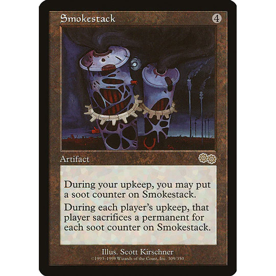 Smokestack - Urza's Saga (inglés)