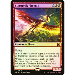 Sunstreak Phoenix - Innistrad: Midnight Hunt Foil (inglés)