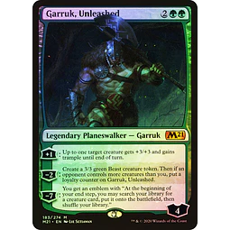 Garruk, Unleashed - Core Set 2021 Foil (inglés)