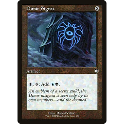 Dimir Signet - The Brothers' War Commander Decks (inglés)