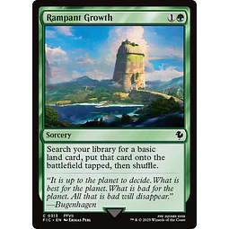 Rampant Growth - Final Fantasy Commander Decks (inglés)