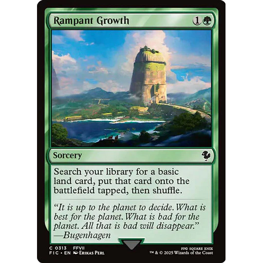 Rampant Growth - Final Fantasy Commander Decks (inglés)