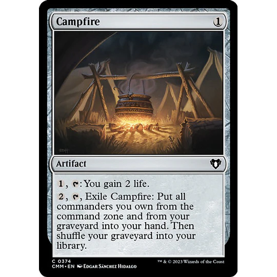 Campfire - Commander Masters (inglés)