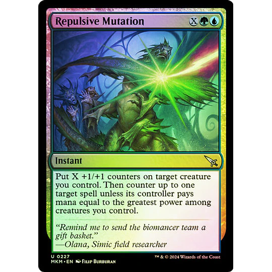 Repulsive Mutation - Murders at Karlov Manor Foil (inglés)