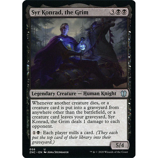 Syr Konrad, the Grim - Zendikar Rising Commander Decks (español)