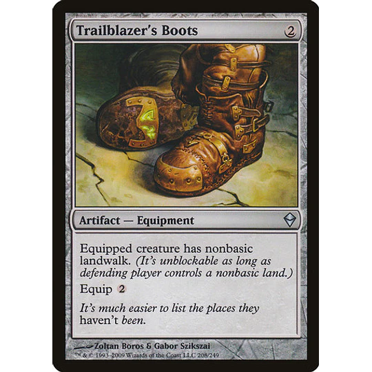 Trailblazer's Boots - Zendikar (español)