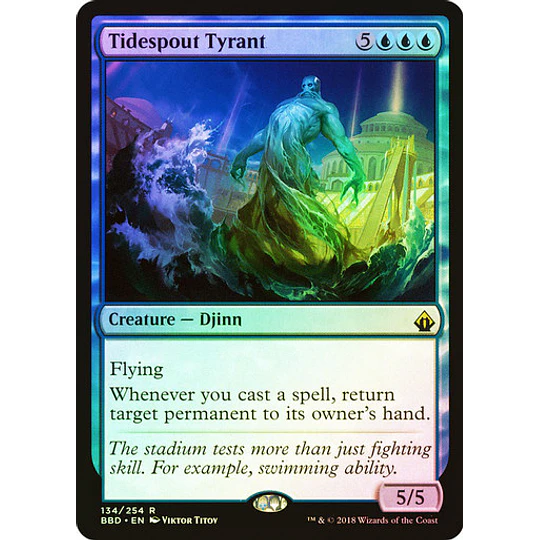 Tidespout Tyrant - Battlebond Foil (inglés)