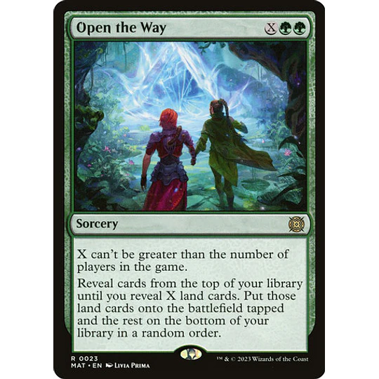 Open the Way - March of the Machine: The Aftermath (inglés)